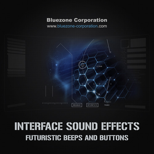 Bluezone Corporation Interface Sound Effects Futuristic Beeps & Buttons WAV