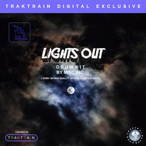 Lights Out  Drum Kit – (over 100 files) by Misc Inc. WAV