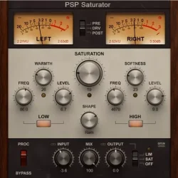 PSPaudioware PSP Saturator v1.1.0 VST VST3 AAX [WIN]