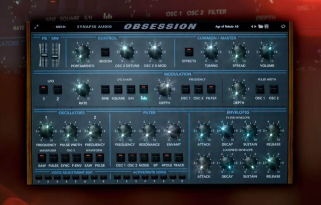 Synapse Audio Obsession v1.1.1 WIN MacOS
