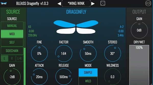 BLEASS Dragonfly v1.0.4 VST3 AU WIN MacOS