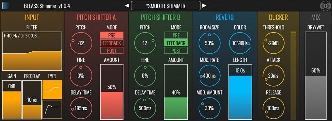 BLEASS Shimmer v1.3.0 VST3 AU WIN MacOS