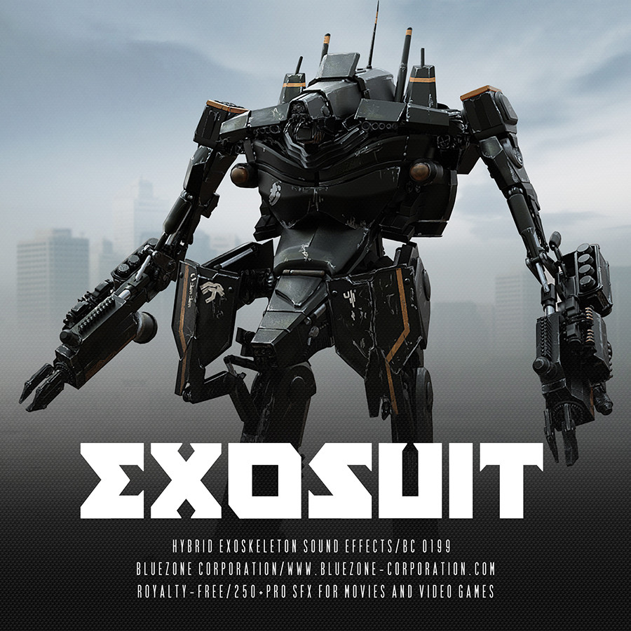 Bluezone Corporation Exosuit Hybrid Exoskeleton Sound Effects WAV