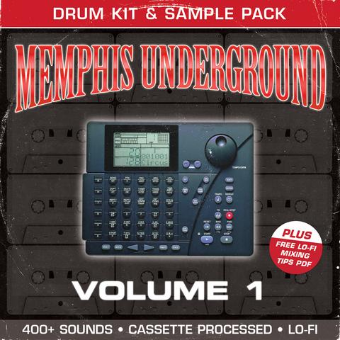 Loaded Samples Memphis Underground Vol. 1 Drum Kit WAV