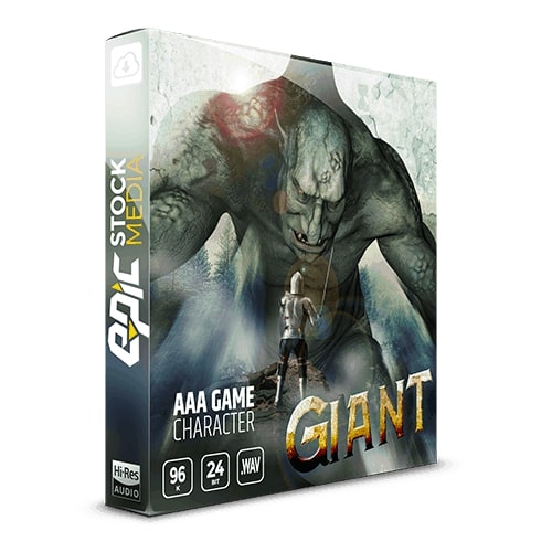 Epic Stock Media AAA Game Character Giant WAV