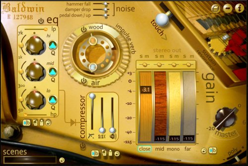 Baldwin Baldwin Parlor Grand, v 1.1 for UVI Falcon Expansion