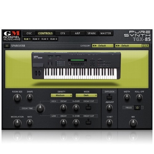 Gospel Musicians TGX-85 | Yamaha SY85/TG500 for UVI Falcon