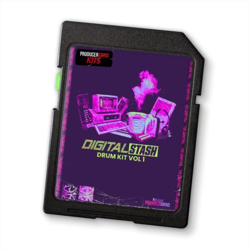 ProducerGrind TB Digital 'DIGITAL STASH' Drum Kit Vol 1 WAV