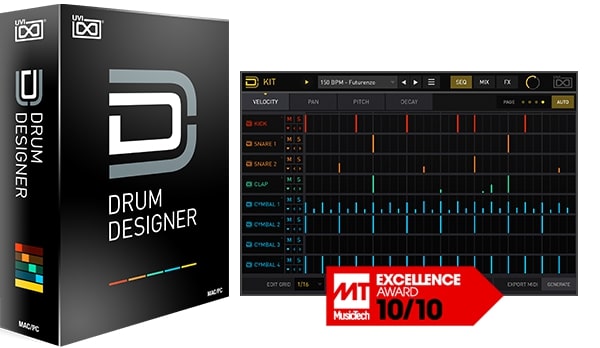 UVI Soundbank Drum Designer v1.6.0 for Falcon Expansion