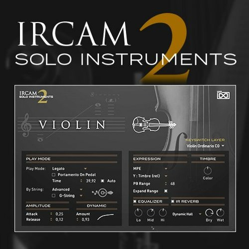 UVI Soundbank IRCAM Solo Instruments 2 for Falcon Expansions