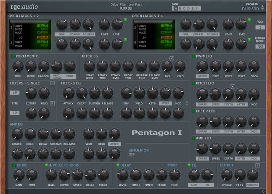 Cakewalk Pentagon I v1.5.0 WIN