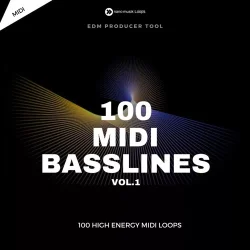 Nano Musik Loops 100 MIDI Basslines MIDI