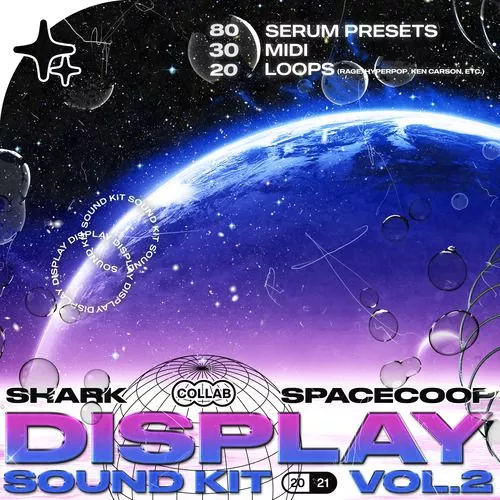 Shark x Spacecoop Display Sound Kit Vol. 2 [Bundle] WAV MIDI FXP