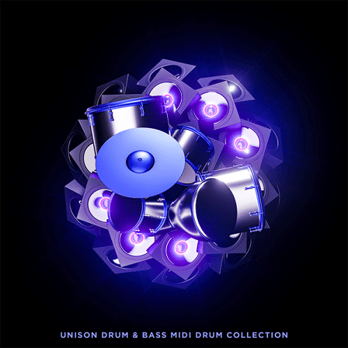 Unison Drum & Bass MIDI Drum Collection