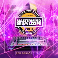 DiyMusicBiz EDM Dance Drum Loops Vol. 3 WAV