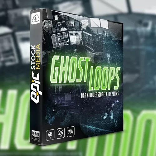 Epic Stock Media Ghost Loops Dark Underscore & Rhythms WAV