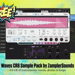 ZamplerSounds Waves CR8 Sample Pack WAV