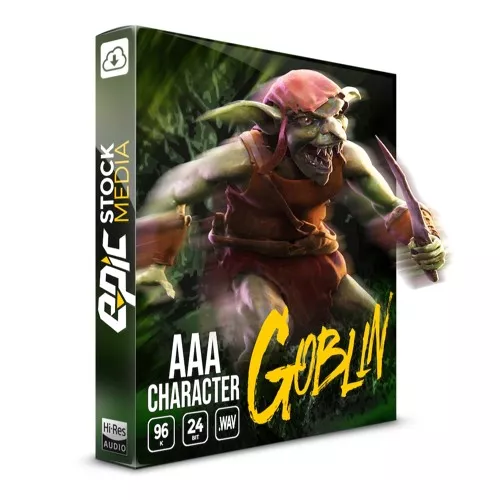 Epic Stock Media AAA Game Character Goblin WAV