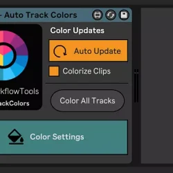 Live Workflow Tools - Auto Track Colors for Ableton Live
