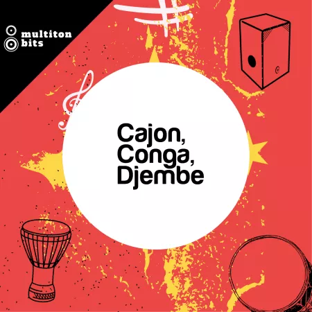 Multiton Bits Cajon, Conga, Djembe WAV