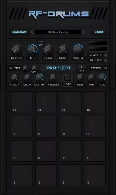 Ronan Fed RF-Drums v1.0 VST VST3 WIN