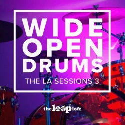 The Loop Loft Wide Open Drums Lit Up 3 WAV