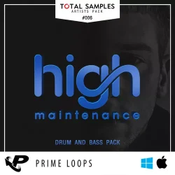 Total Samples High Maintenance DnB WAV