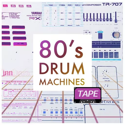 Whitenoise Records 80'S Tape Drum Machines WAV