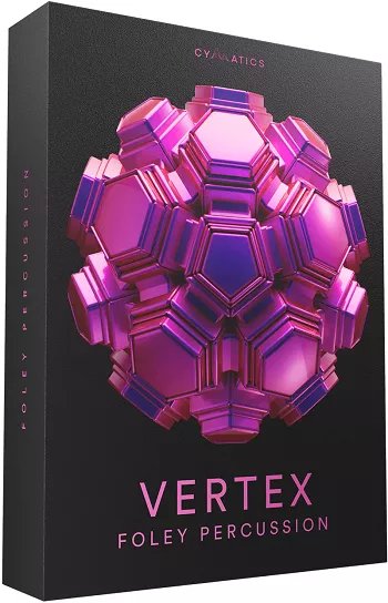 Cymatics Vertex Foley Percussion WAV