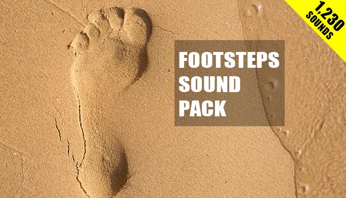 GameDev Market Footsteps Sound Pack WAV