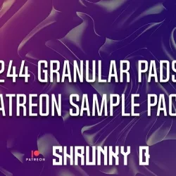 Shrunkyq Granular Pads Patreon Sample Pack WAV