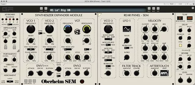 GForce Oberheim SEM