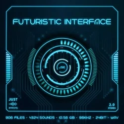 Just Sound Effects Futuristic Interface WAV