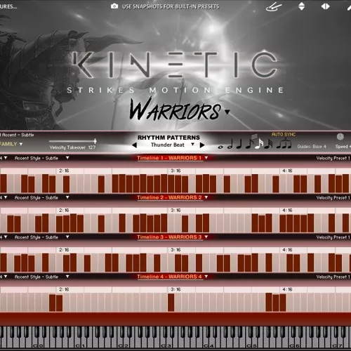 Kirk Hunter Studios Kinetic Percussion Motion Engine KONTAKT