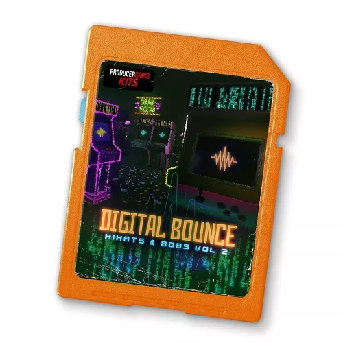 ProducerGrind Digital Bounce Hihats & 808S Vol.2 [MIDI]