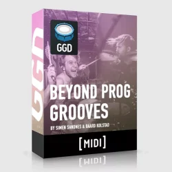GetGood Drums Beyond Prog Grooves by Simen Sandnes & Baard Kolstad (MIDI Pack)