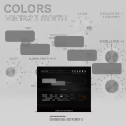 Cinematique Instruments Colors Vintage Synth for HALion