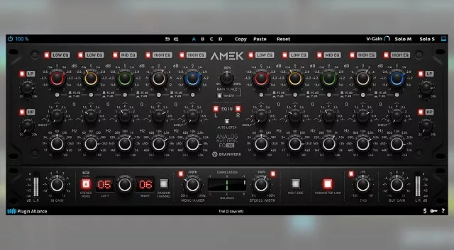 Plugin Alliance AMEK Mastering Compressor