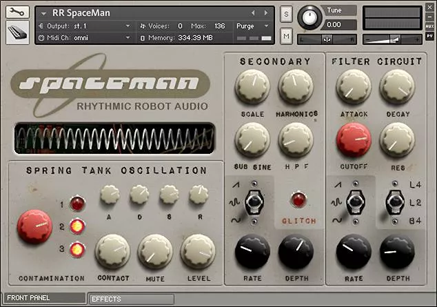 Rhythmic Robot Audio SpaceMan [KONTAKT]