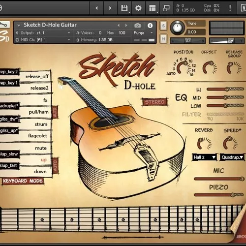 Sketch Samples Sketch D-HOLE [KONTAKT]