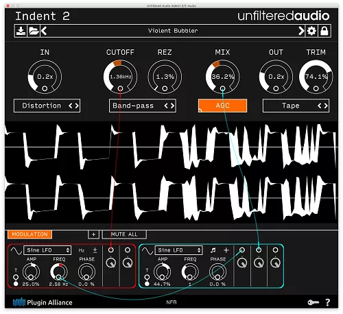 Unfiltered Audio Indent 2 