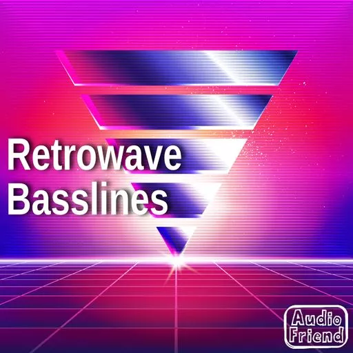 AudioFriend Retrowave Basslines WAV