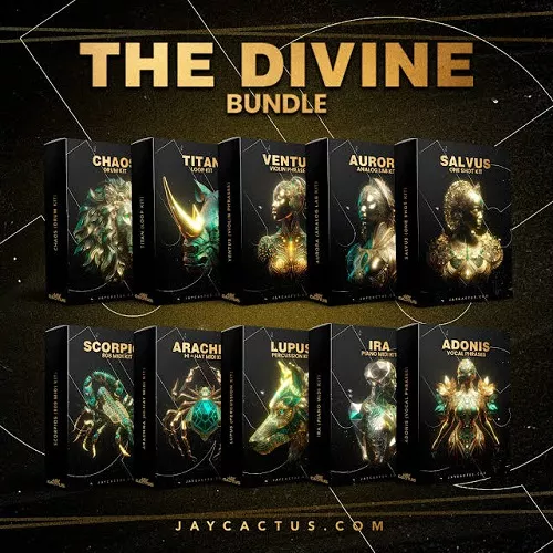 Jay Cactus The Divine Bundle [WAV MIDI FST Analog Lab Bank]