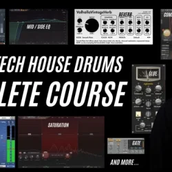 Skillshare Mixing Tech House Drums TUTORIAL