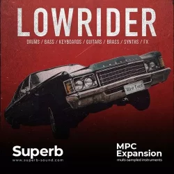 Superb Sound Lowrider Drum Kit WAV