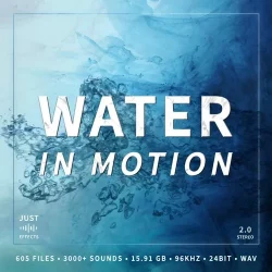 Just Sound Effects Water In Motion WAV