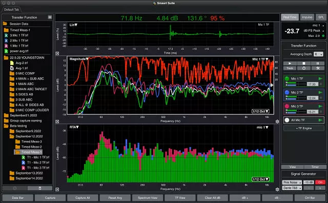 Rational Acoustics Smaart Suite