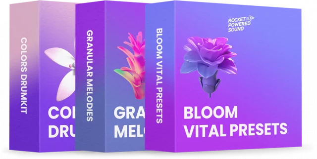 Rocket Powered Sound Future Bundle + Bonuses [WAV MIDI Vital Presets]