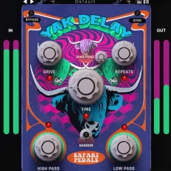 Safari Pedals Yak Delay