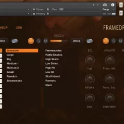 Strezov Sampling Frame Drum X3M (KONTAKT) [Player Edition]